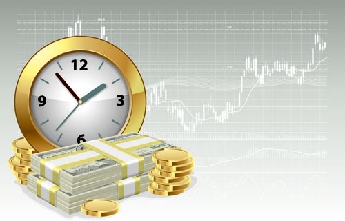 watches and money vector