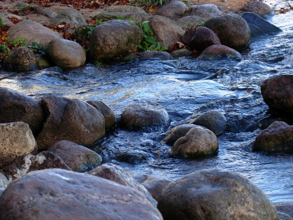 water stone stream