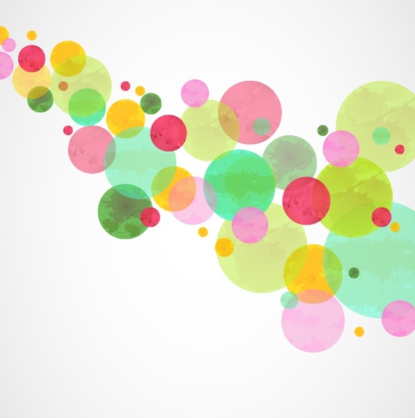 Download Watercolor Circles Abstract Free vector in Adobe ...