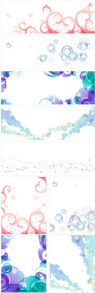 watercolor pattern background