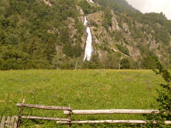 waterfall landscape hike