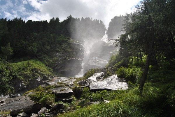 waterfall landscape waterfalls