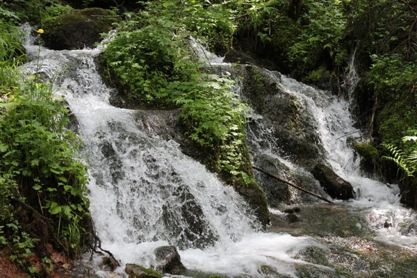 waterfall stream nature