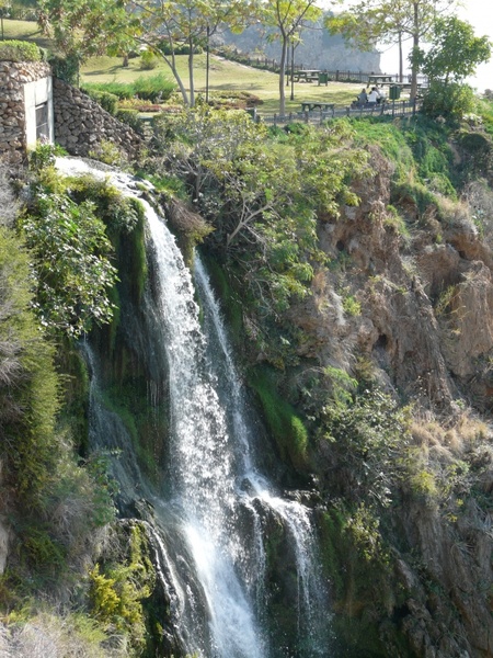 waterfall water cliffs