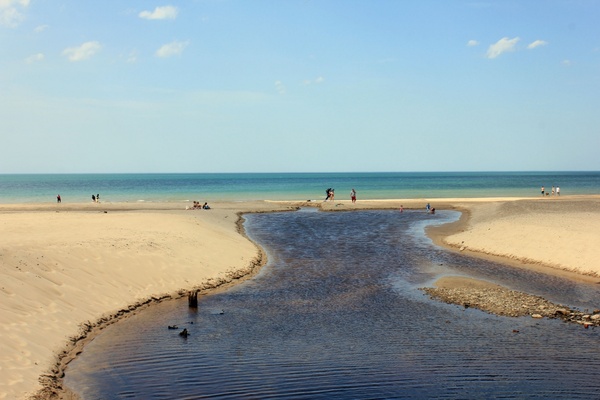 Lagoon And Sky At Indiana Dunes National Lakeshore Indiana Photos In