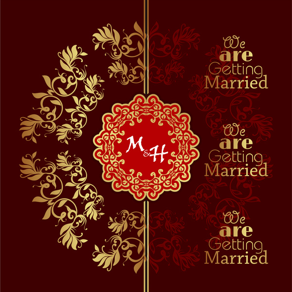we are geting married card