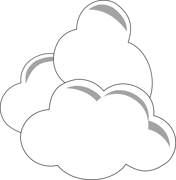 Weather Clouds clip art