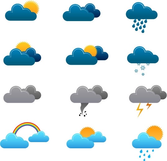weather icon vector