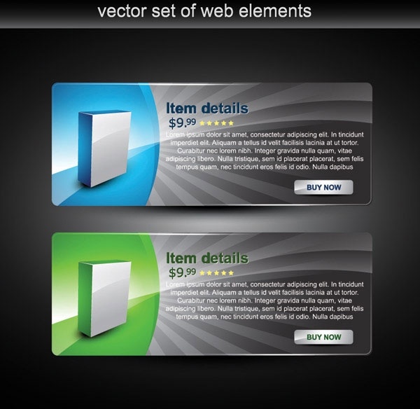 web design decorative elements vector 4