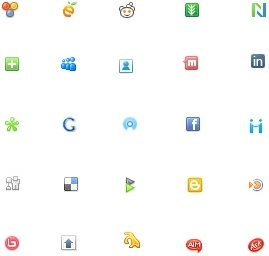 Web Social Icons icons pack