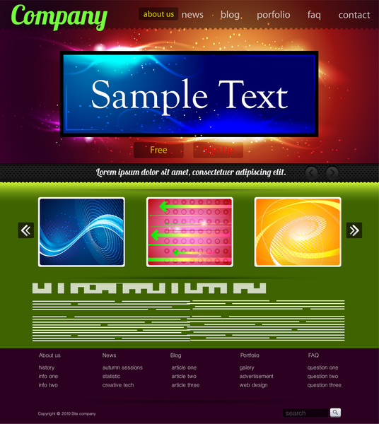 Header Templates Free Download