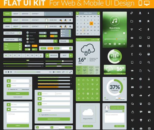 Download Mobile ui free vector download (1,414 Free vector) for ...