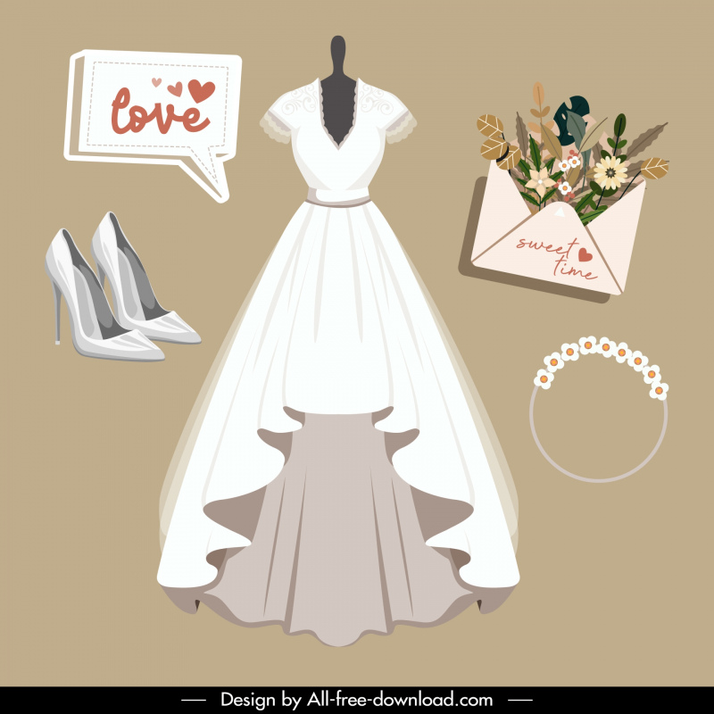 7800 Wedding Dresses Illustrations RoyaltyFree Vector Graphics  Clip  Art  iStock  Wedding dresses fashion show Rack of wedding dresses Wedding  dresses on hangers