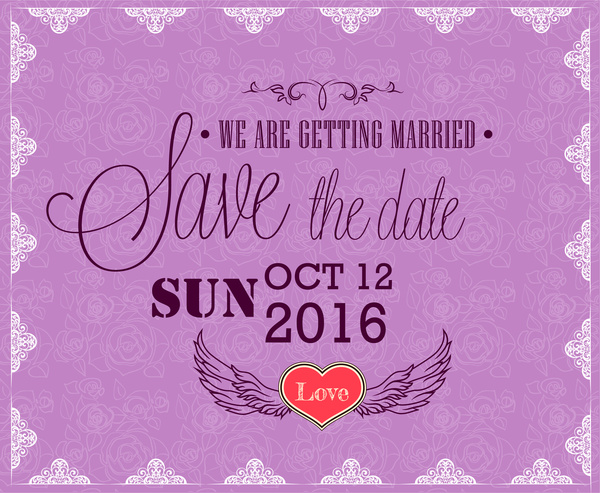 wedding invitation card template