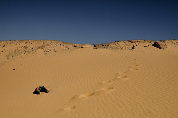 western desert sand