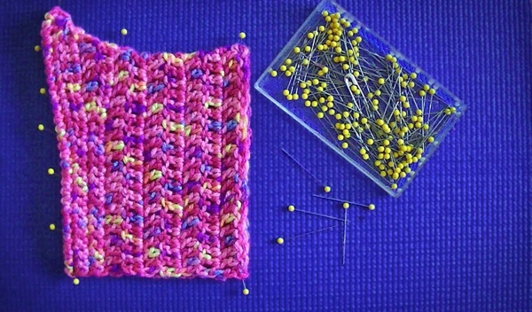 wet blocking crochet hat blocking crochet
