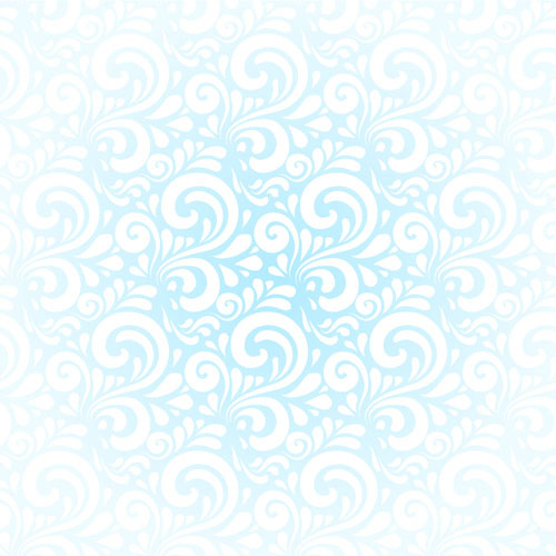 white floral blurs pattern vector