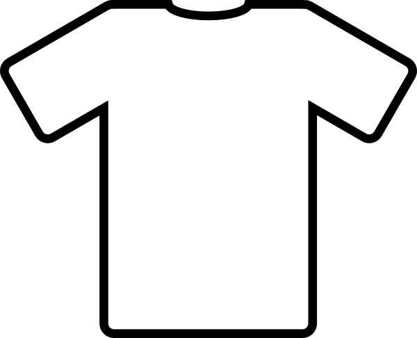 Download White T Shirt clip art Free vector in Open office drawing ...