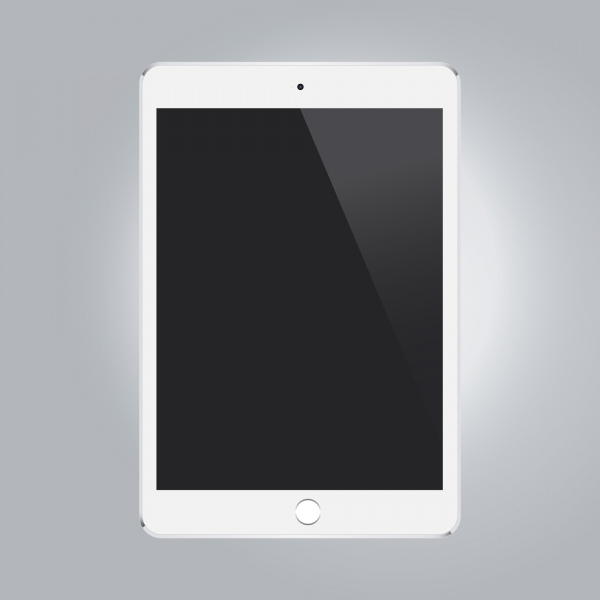 Download White Tablet Mockup Free Vector In Encapsulated Postscript Eps Eps Format Format For Free Download 1 59mb