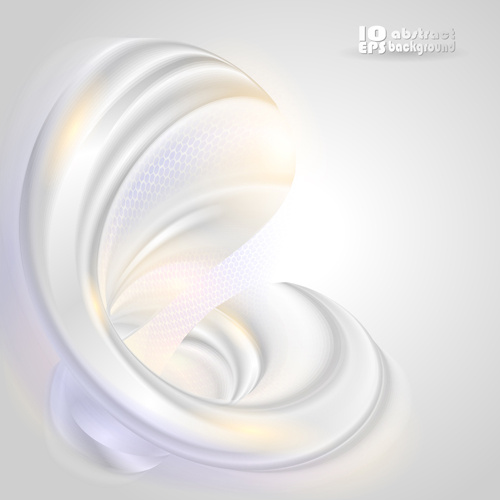 white waves backgrounds vector