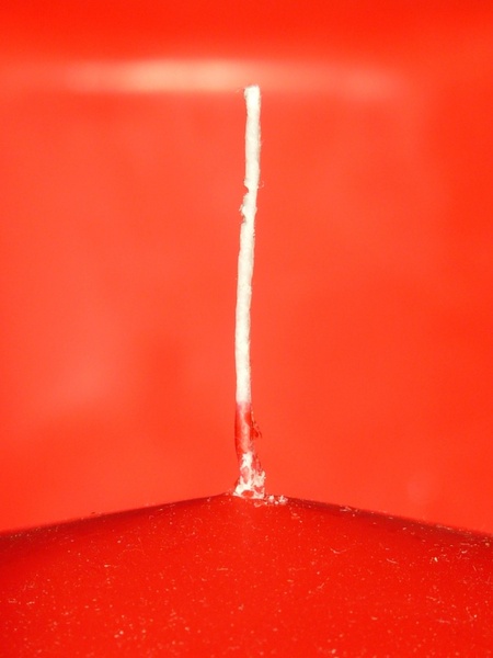 wick candle wax