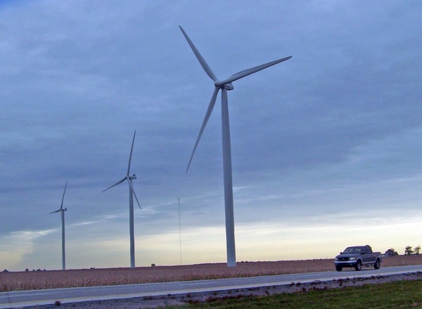 windmill truck wind energy