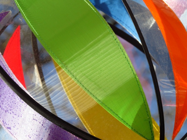 windspiel colorful plastic