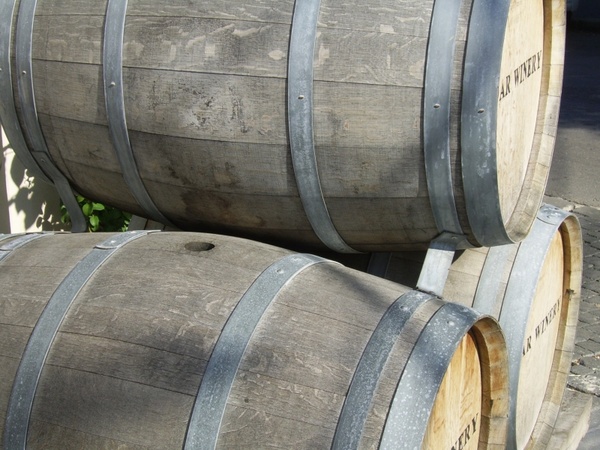 wine barrels winery 