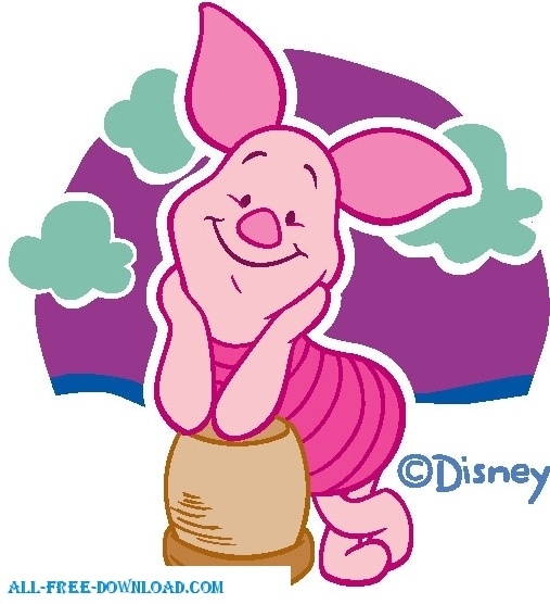 Winnie the Pooh Piglet 018