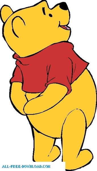 Download Winnie the Pooh Pooh 001 Free vector in Encapsulated ...