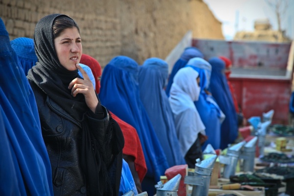 woman afghanistan ceremony