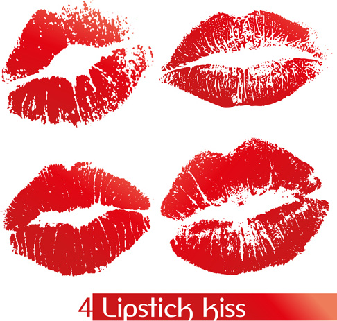 woman lips vector