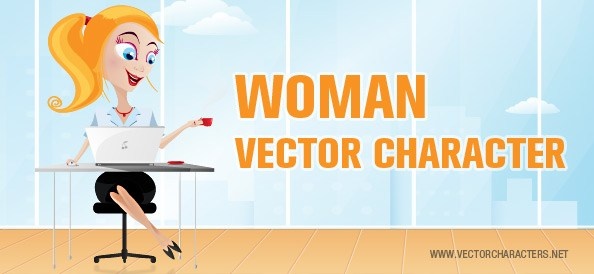 woman vector character