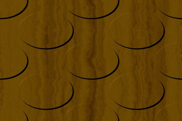 wooden circles
