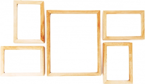 wooden frames 