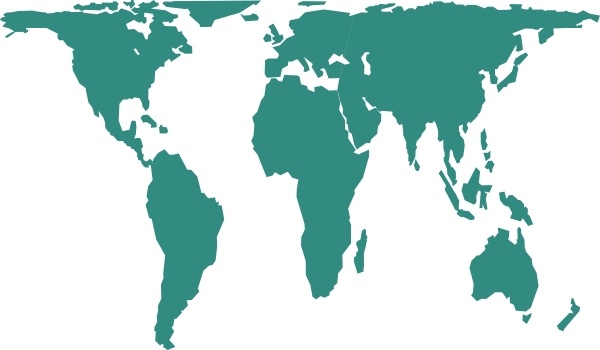 World Map clip art 