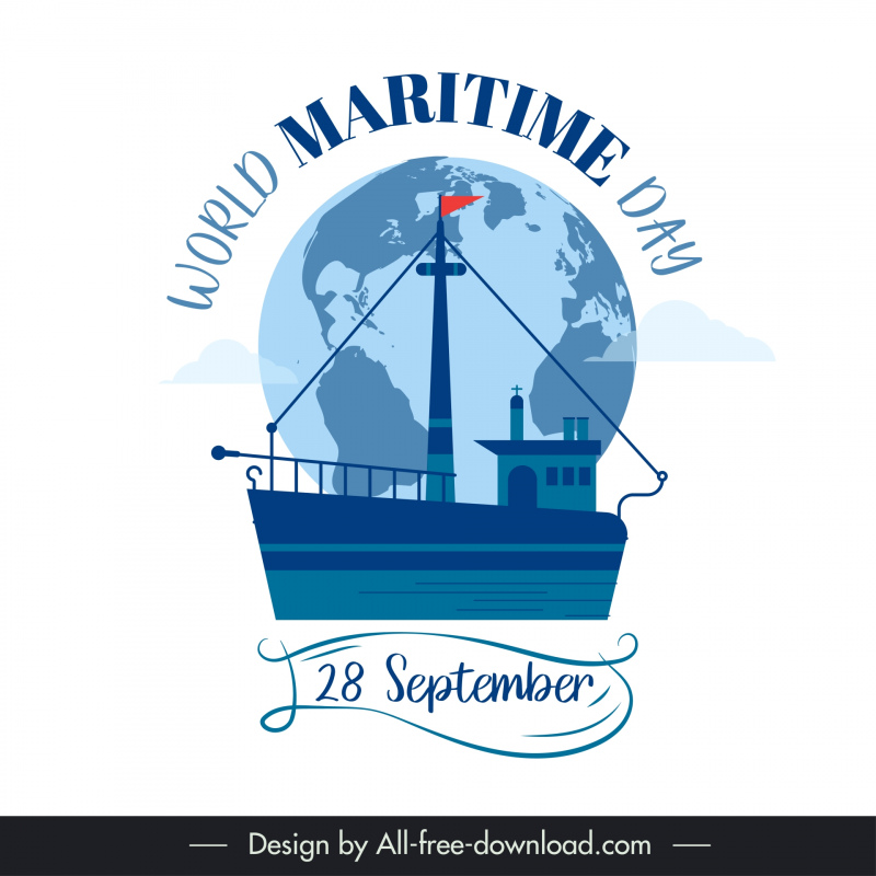 world maritime day elegant classic vessel earth 