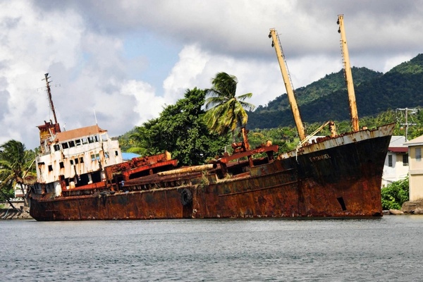 wreck portsmouth dominica