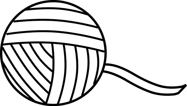 Yarn Line Art 