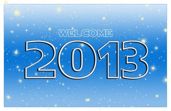 year 2013 welcome