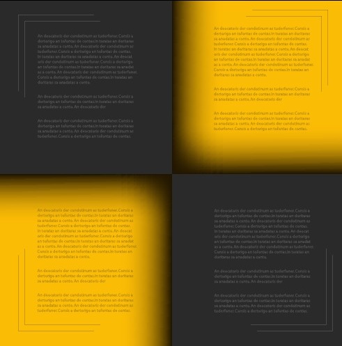 yellow and black template background vector