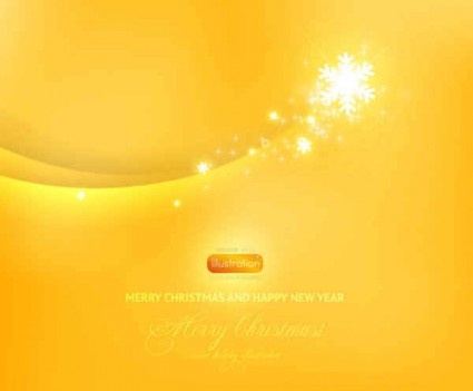 yellow background with snow graphics vector