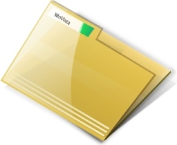 Yellow close vista folder