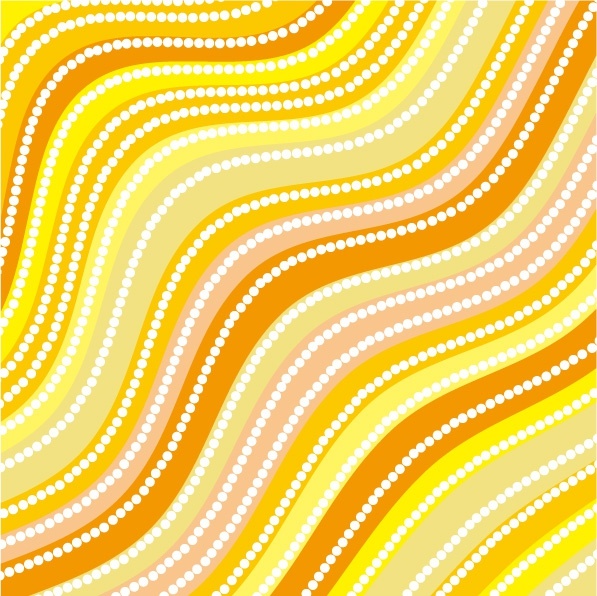 Yellow Dynamic lines vector