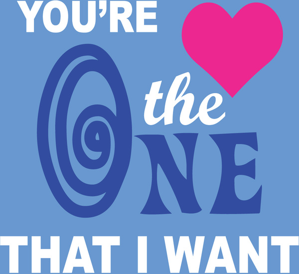 youre the one that i want couples tee 1