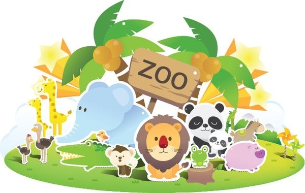 Zoo free vector download (111 Free vector) for commercial use. format ... Girl Cartoon Zoo Keeper