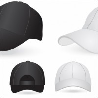 Baseball cap template ai vector Free vector for free download about (4 ...