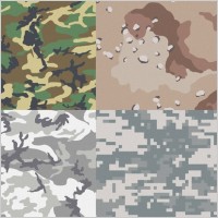 Free Illustrator Patterns - Camouflage clip arts, clip art