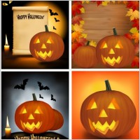 Halloween cartoon background 01 vector Free vector in Adobe Illustrator ...