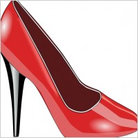 Shoe High Heel clip art Free vector in Open office drawing svg ( .svg ...